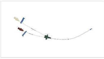 Catéter venoso central Arrow CV-17702 de 2 lúmenes, 7 Fr x 20 cm