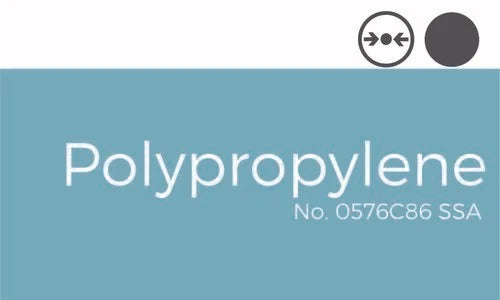 Imagen ilustrativa del ATRAMAT Polipropileno azul USP 10-0