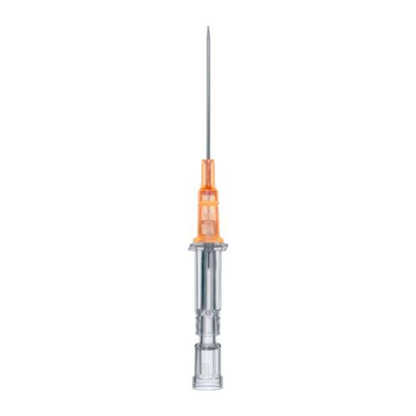 B. Braun Introcan Certo 4251369, catéter periférico 14G x 2 pulgadas, sobre fondo blanco
