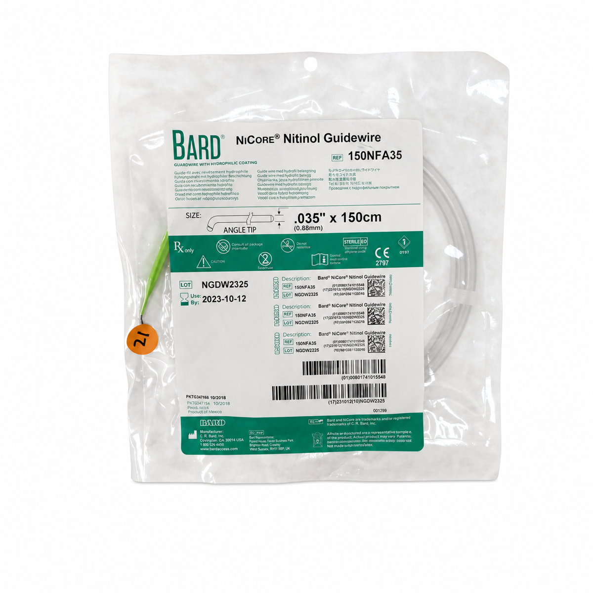 Bard PUERTO IMPLANTABLE 6.6FR 75CM (PORT-A-CATH)