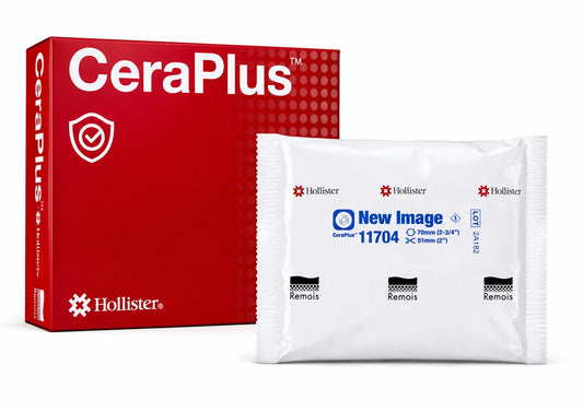 Hollister New Image Soft Convex CeraPlus Barrera Cutánea Convexa Suave para Ostomía — vista 1 de 1