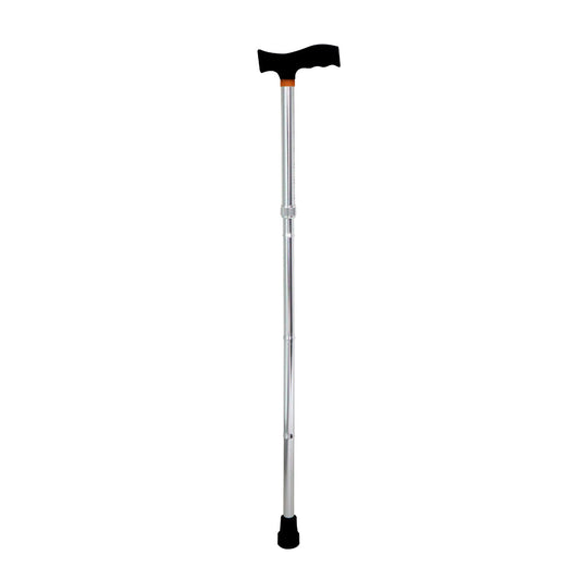 Bastón plegable Handy BSTP4 completo, mango francés negro y varilla de aluminio