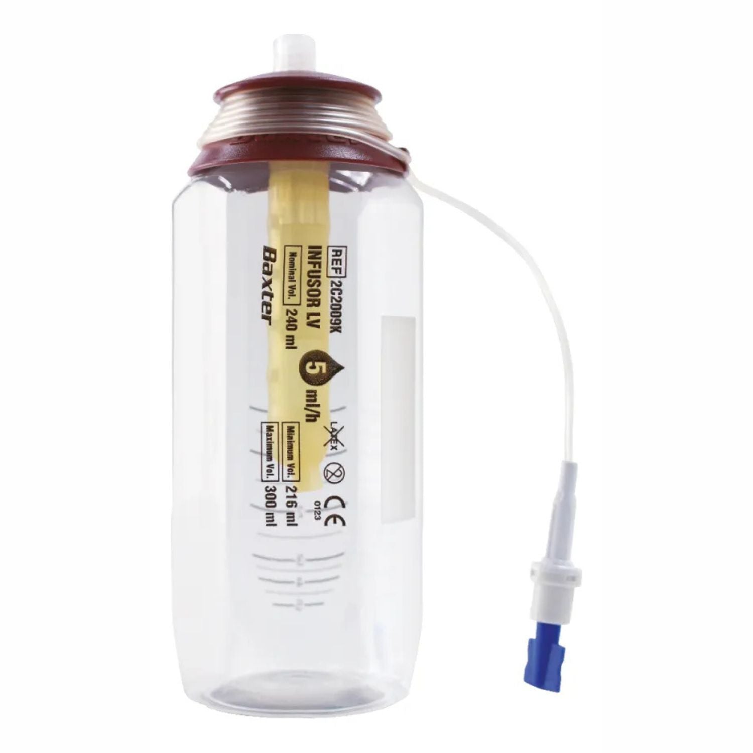 Baxter Infusor LV REF 2C2009K — bomba elastomérica de 5 ml/h