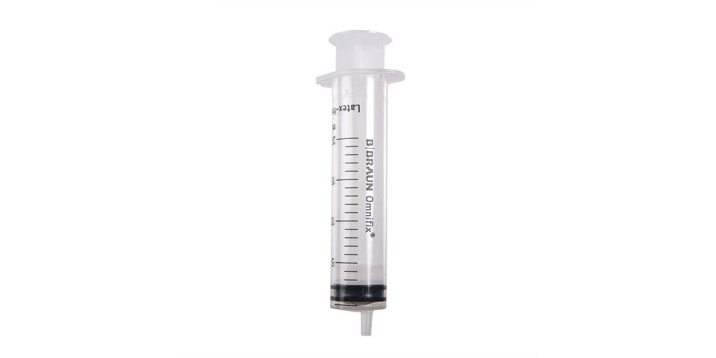 B. Braun Omnifix jeringa Luer-Slip de 20 ml