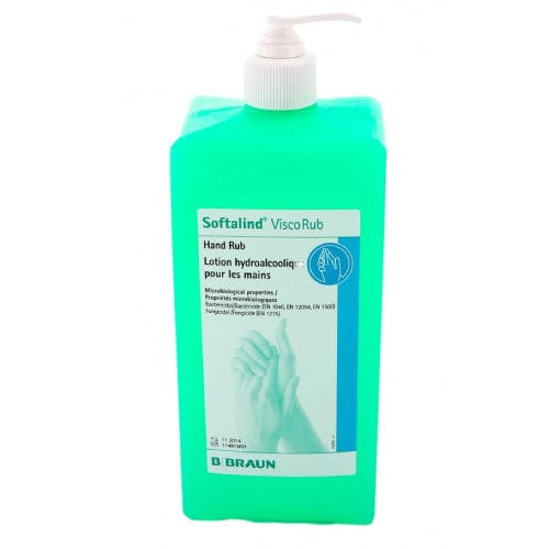 B. Braun Softalind ViscoRub 1000 ml — gel antiséptico para manos