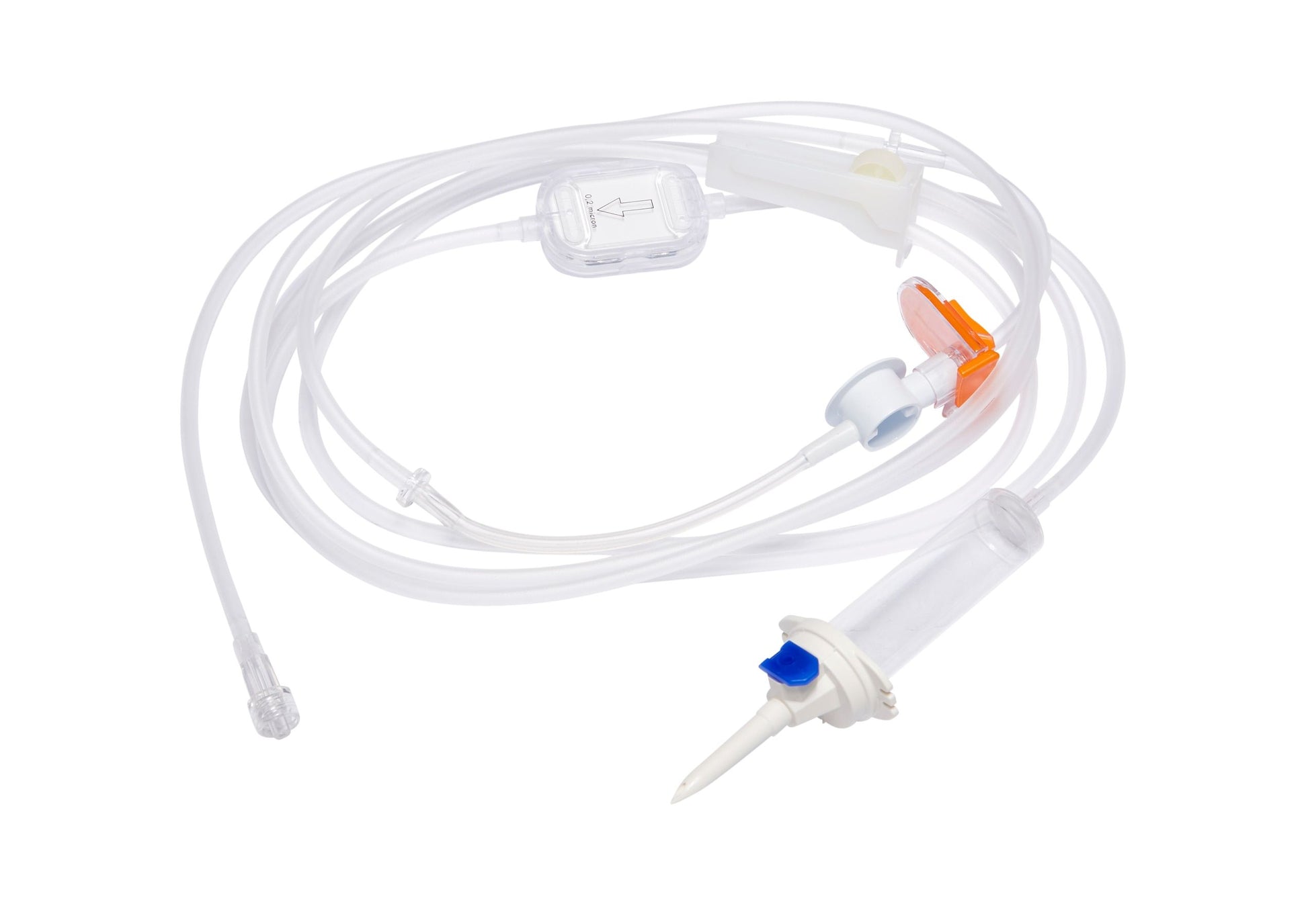 Sistema BD Alaris VP 70033V de baja absorción con filtro en línea de 0.2 µm