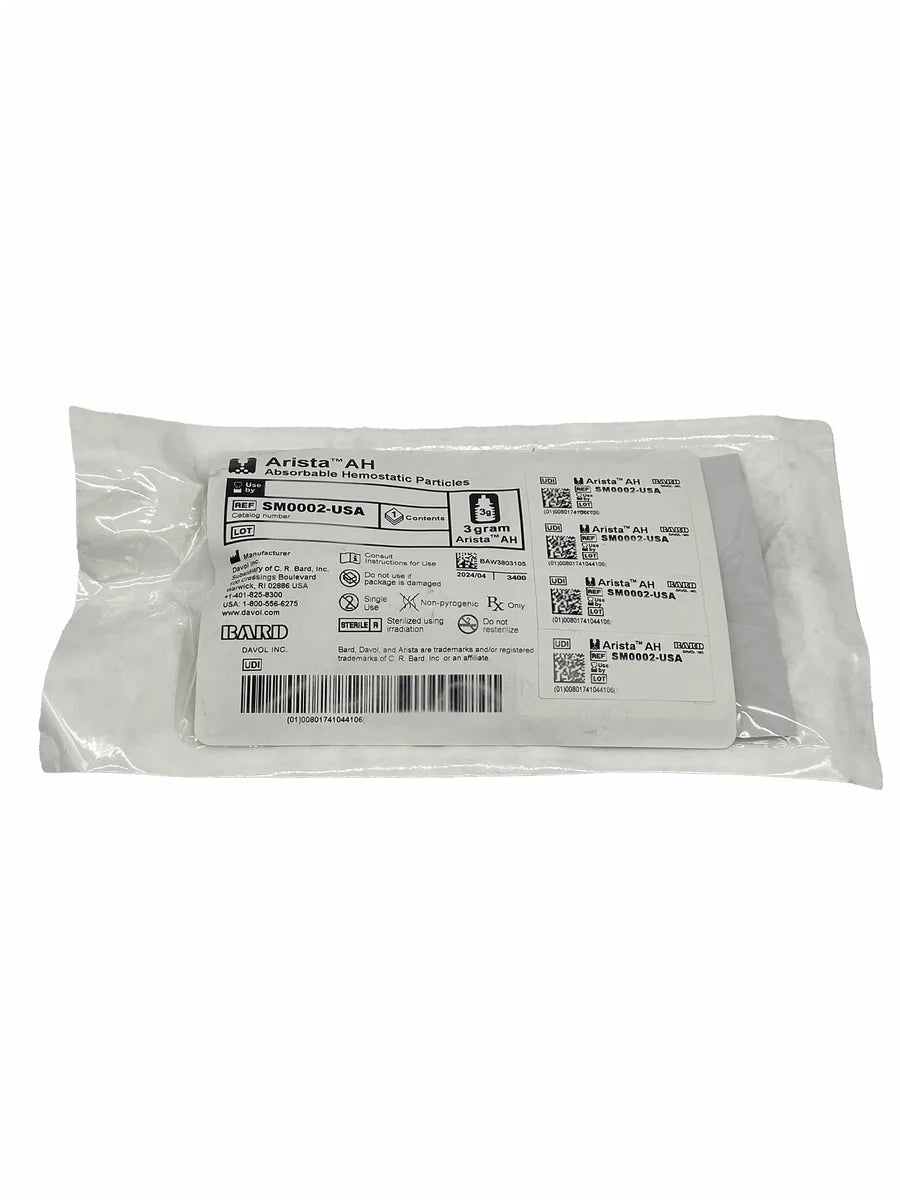 BD Arista AH partículas hemostáticas 3 g referencia SM0002-USA