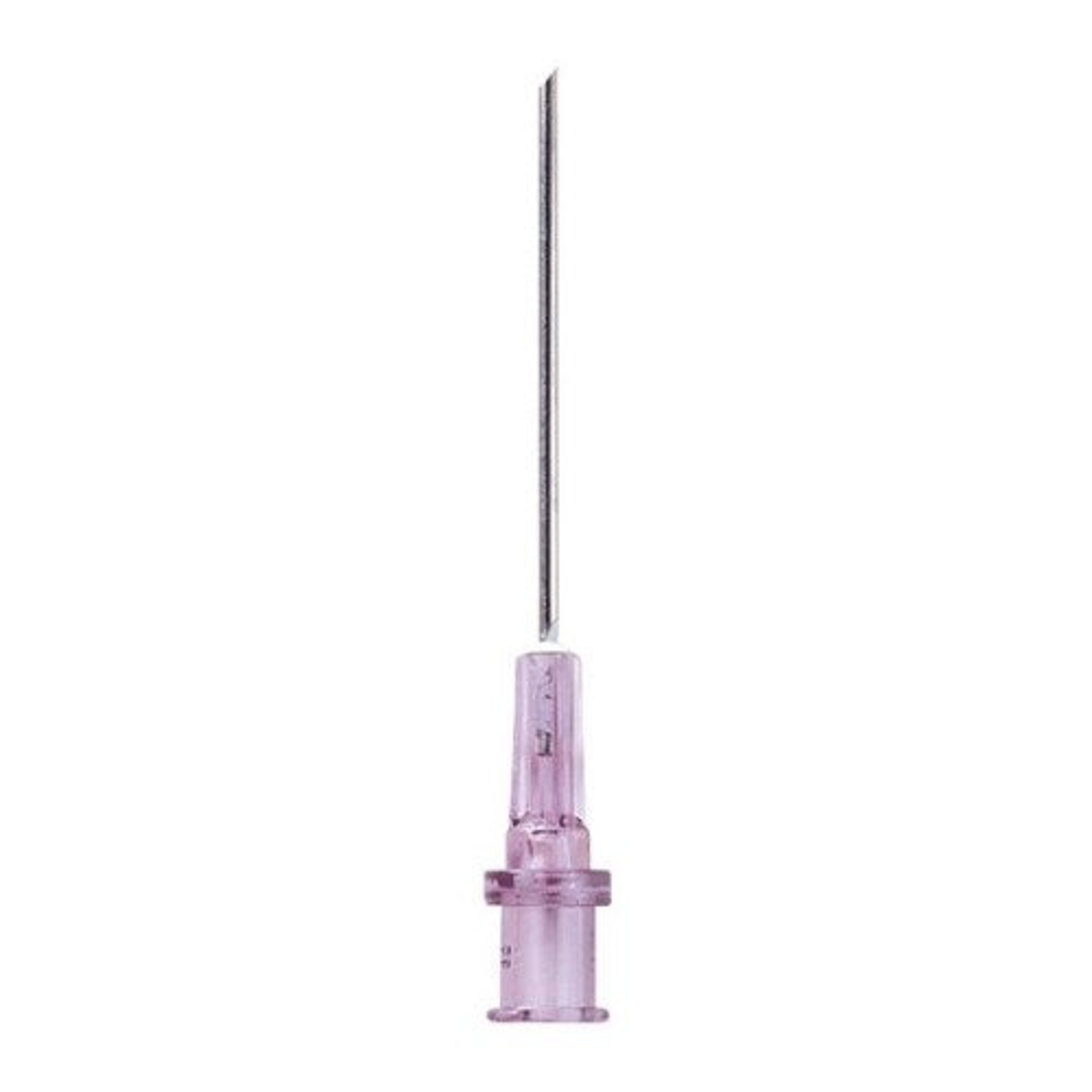 BD Blunt Fill Filter 305211, aguja 18G x 1½ pulgadas con filtro de 5 micras sobre fondo blanco