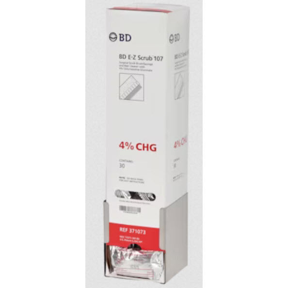 BD E-Z Scrub 371073, cepillo quirúrgico con clorhexidina al 4%