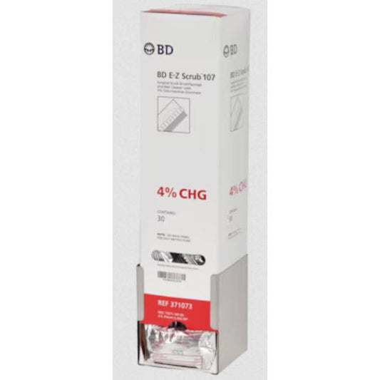 BD E-Z Scrub 371073, cepillo quirúrgico con clorhexidina al 4%