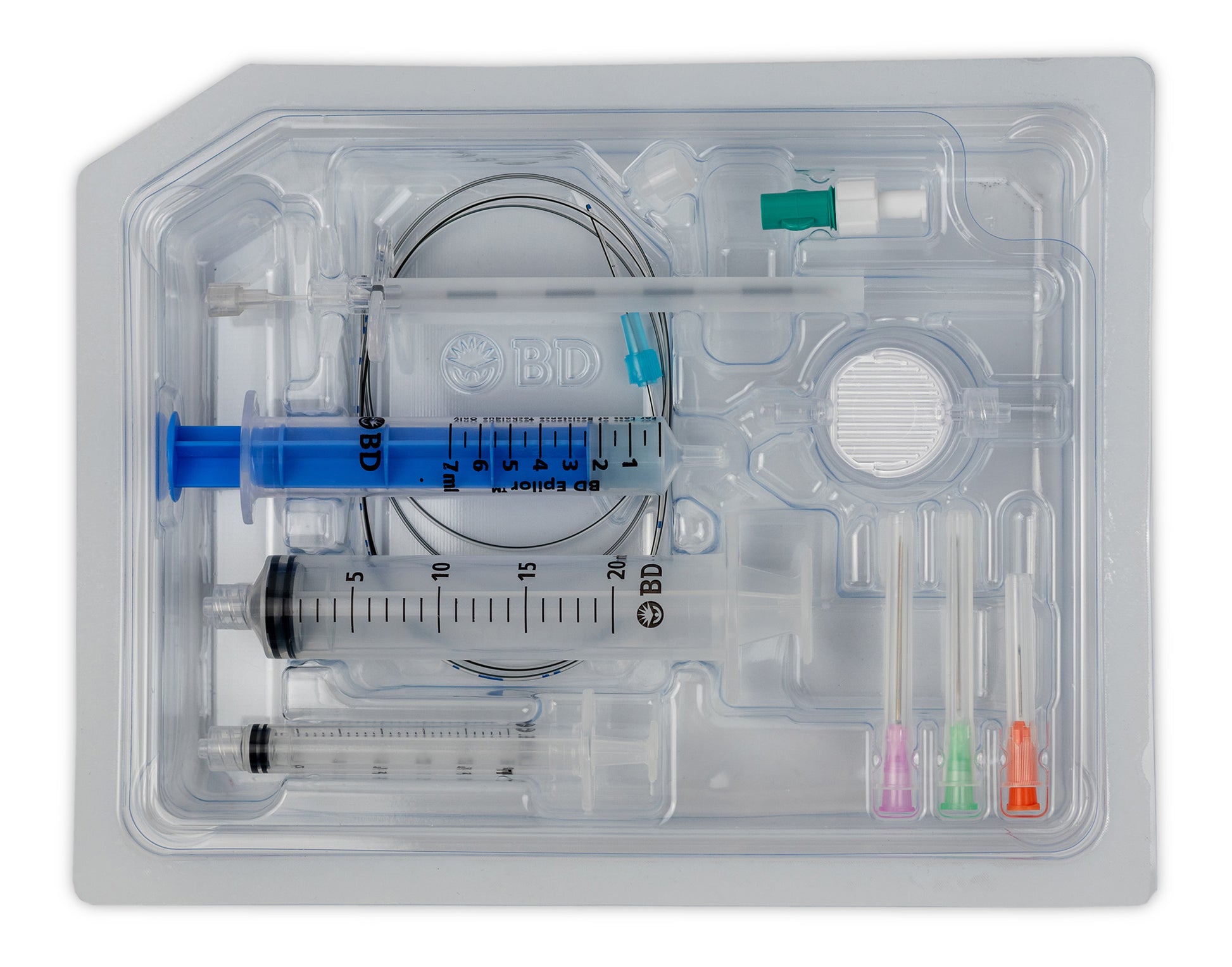 BD Perisafe I — kit para anestesia epidural con aguja Tuohy y catéter