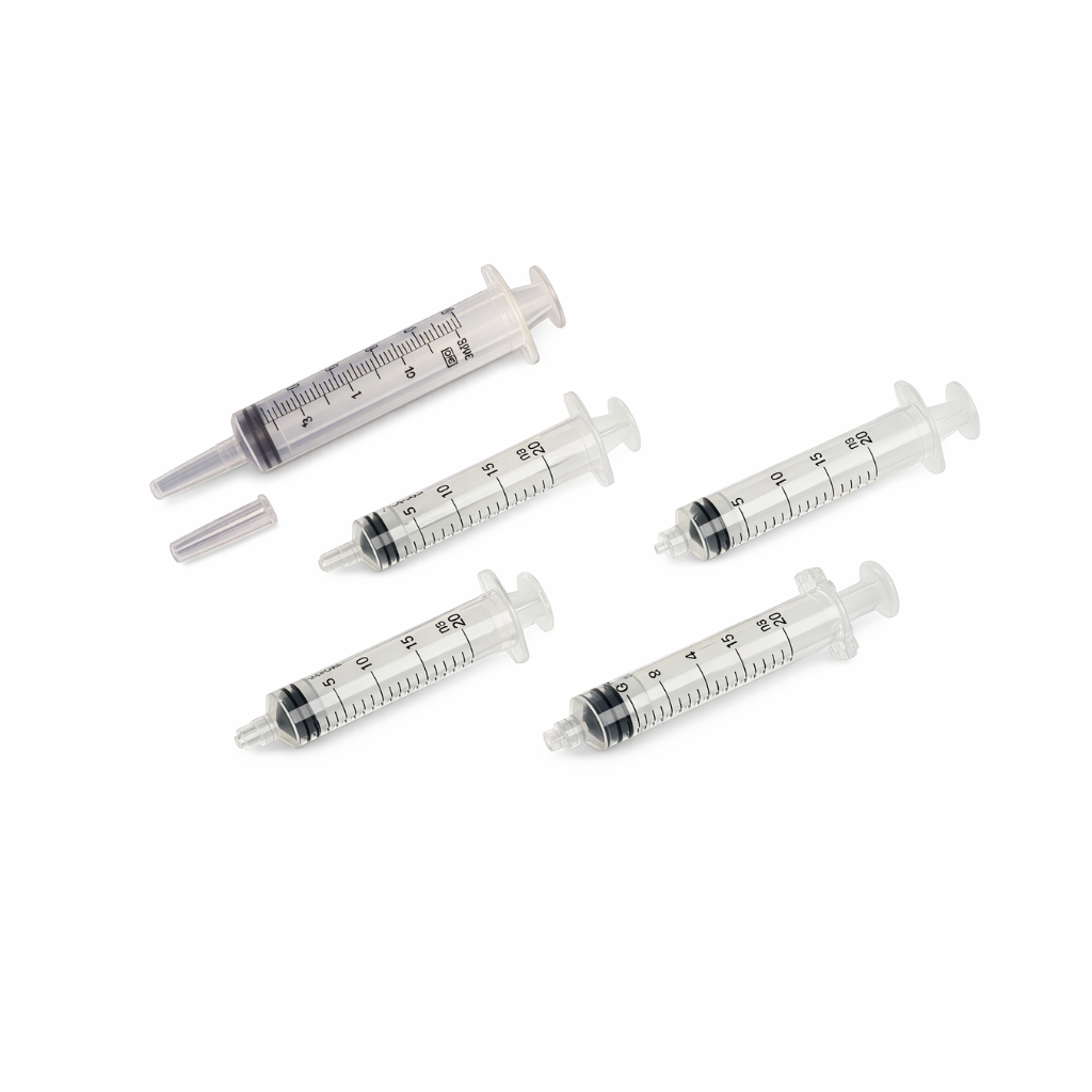 BD Plastipak jeringa de 5 ml con aguja 21G x 1½ pulgadas Luer Slip