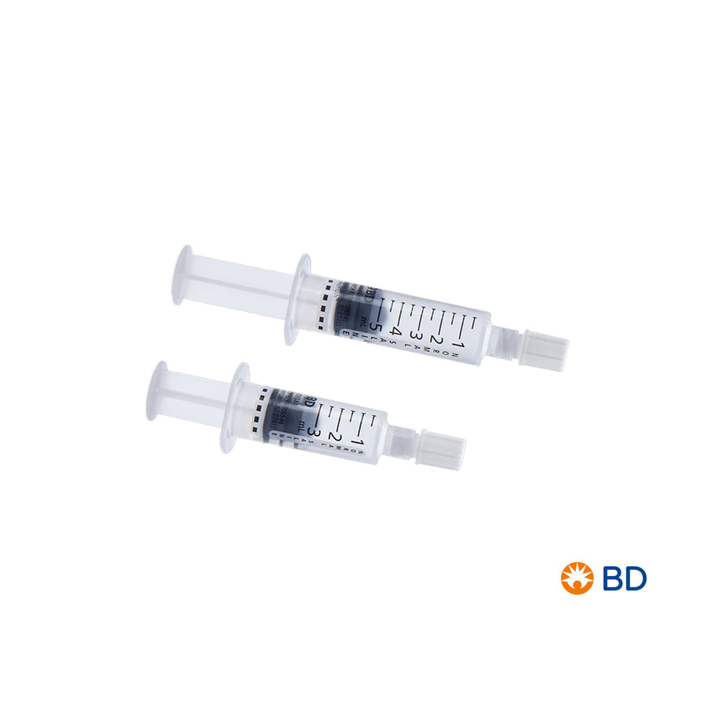 Jeringa precargada BD PosiFlush de 10 mL con solución salina