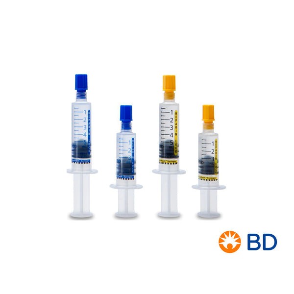 BD PosiFlush — jeringas precargadas de heparina de 3 y 5 ml