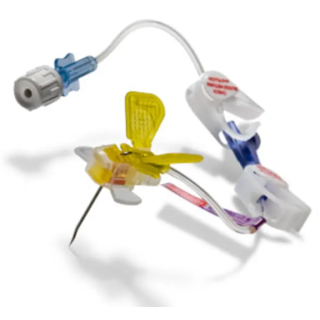 BD PowerLoc 8651910 aguja Huber de seguridad 19G x 1 pulgada