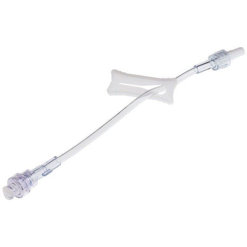 BD Q-Syte 385102, extensión small bore de 15 cm con fixed nut