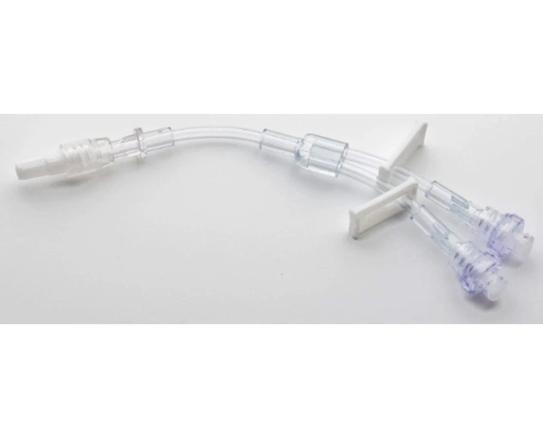 BD Q-Syte 385151, extensión small bore de 15 cm con spin nut
