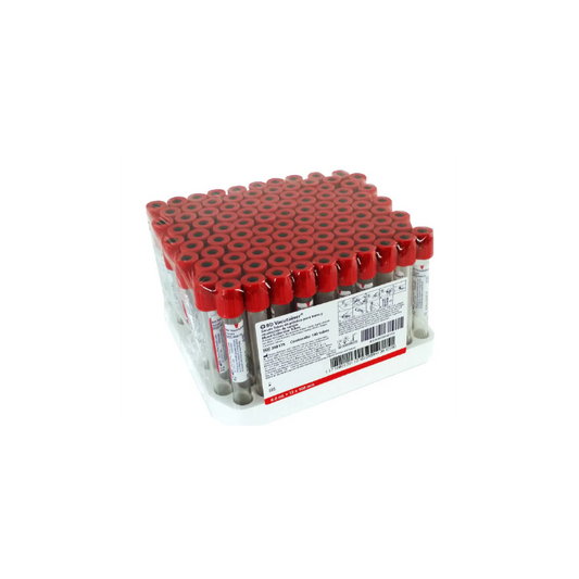 BD Vacutainer 368175, tubo rojo de 6 ml para obtención de suero