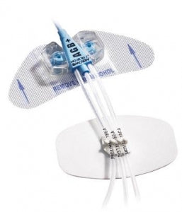 BD StatLock CV Plus VCDPP — estabilizador pediátrico con espuma y retentor pigtail