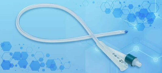 Sonda Foley Biometrix de silicona de dos vías; referencia visual de la familia