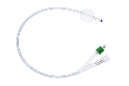 Sonda Foley Biometrix de silicón 8 Fr, 2 vías y globo de 3 cc
