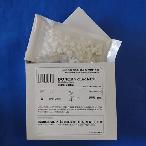 Injerto óseo BONEstructure granulado de 10 cc IPM SKU 8476