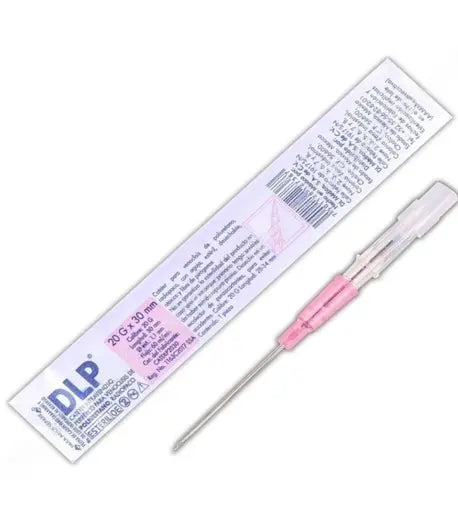 Catéter intravenoso Dentilab calibre 20 G x 28 mm