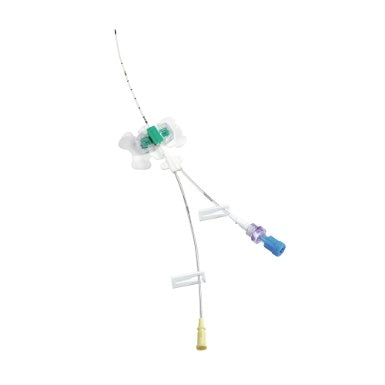 B. Braun Certofix Duo Paed S413 4166922-07, catéter pediátrico doble lumen 4F x 13 cm
