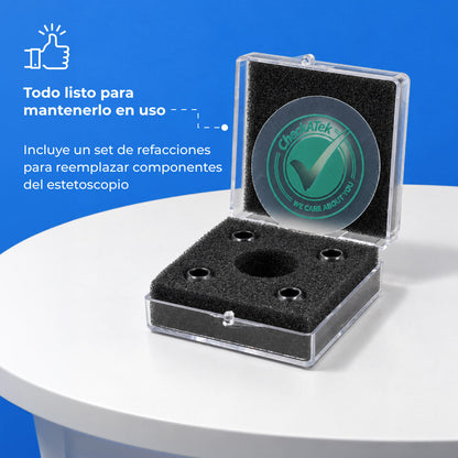 Estuche de refacciones Checkatek con membrana y olivas de la referencia E8-4.