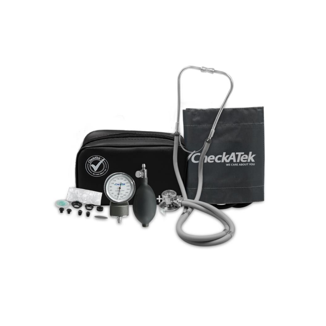 Checkatek B14/B13S, kit de baumanómetro aneroide y estetoscopio