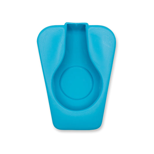 Cómodo infantil de plástico azul Edigar AA20500 completo y vacío; vista superior original del fabricante.