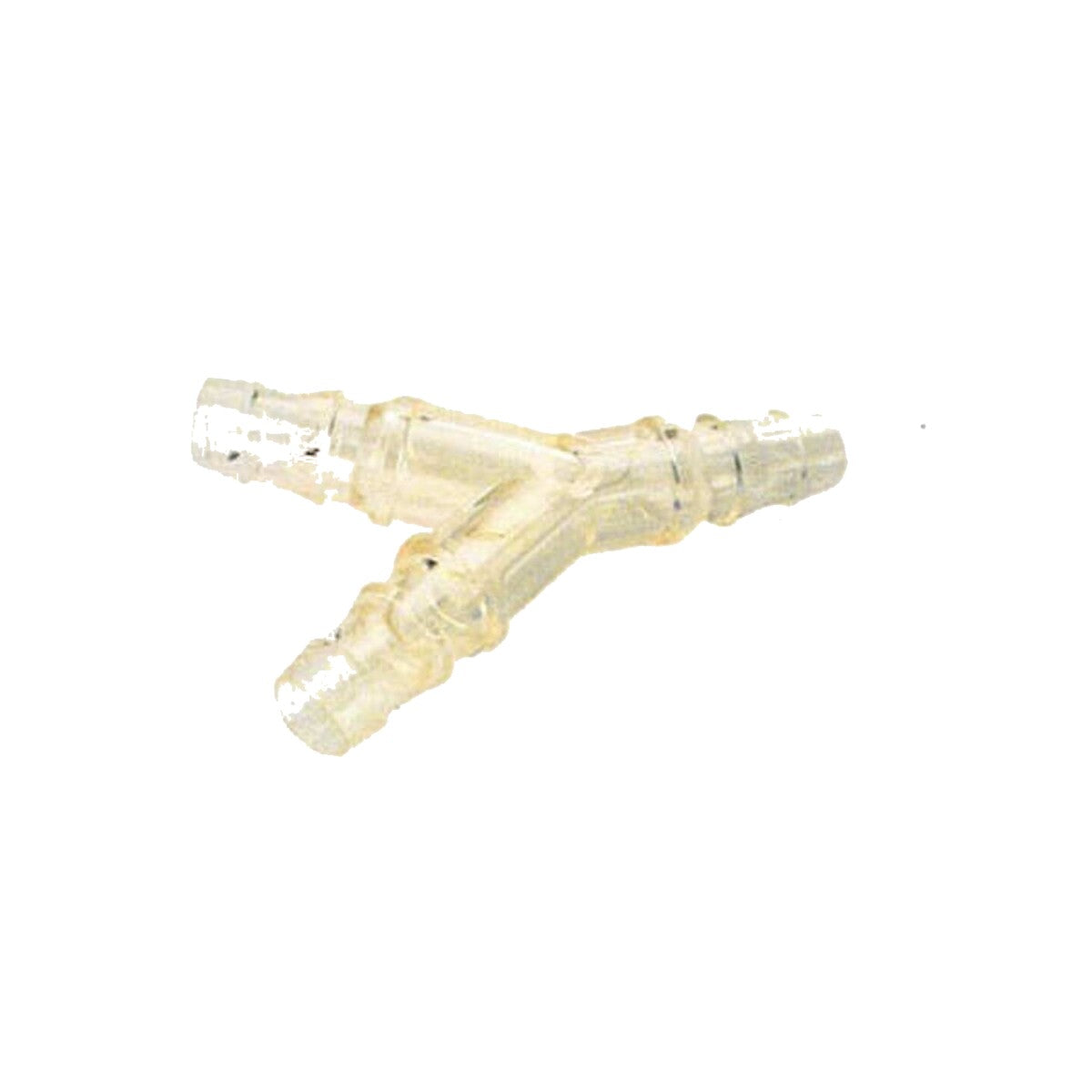 Redax R10515 conector en Y de 3/8 × 1/4 × 1/4 sobre fondo blanco