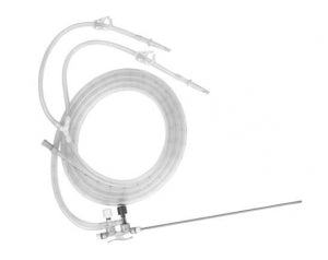 CONMED CORE CD8190, pieza de mano y sonda tipo trumpet de succión de 5 mm por 32 cm