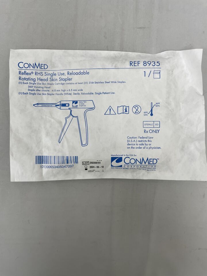 ConMed Reflex 35R | Engrapadora de piel — imagen ilustrativa