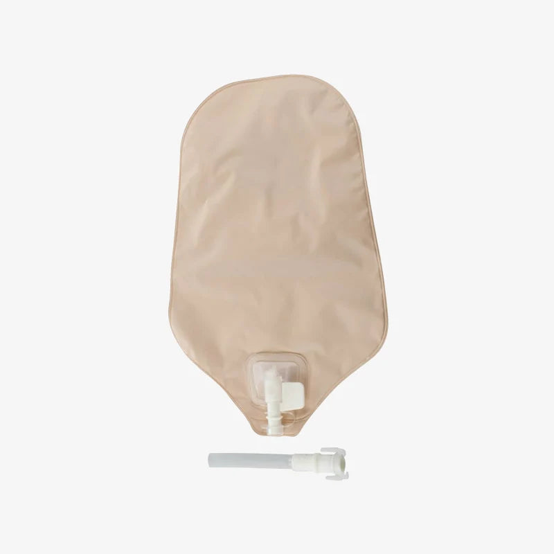 Parte posterior de bolsa de urostomía ConvaTec SUR-FIT Natura opaca 45 mm con válvula Accuseal, REF 401553