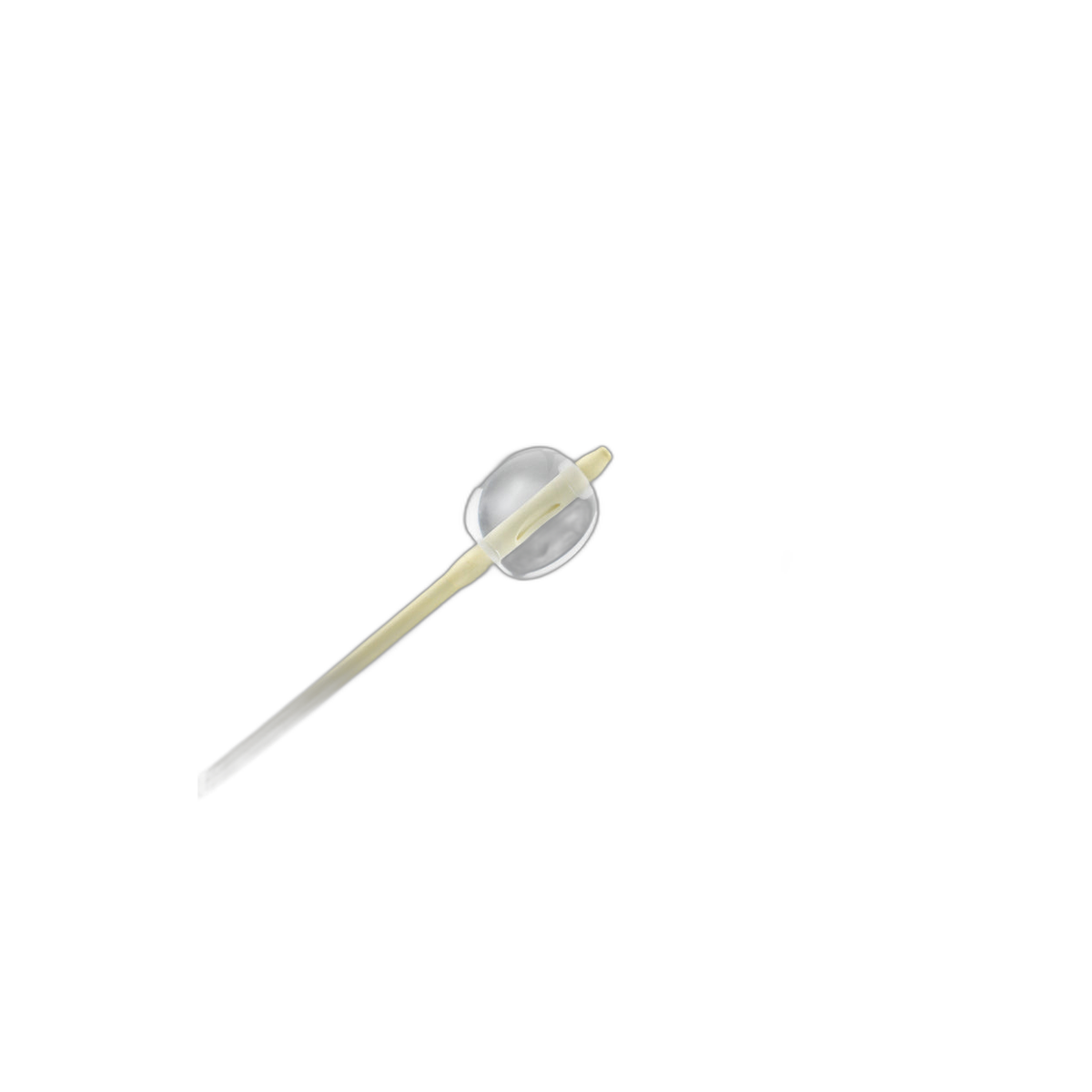 Cook Medical, catéter con balón para HSG de 5 y 7 Fr x 30 cm, sobre fondo blanco