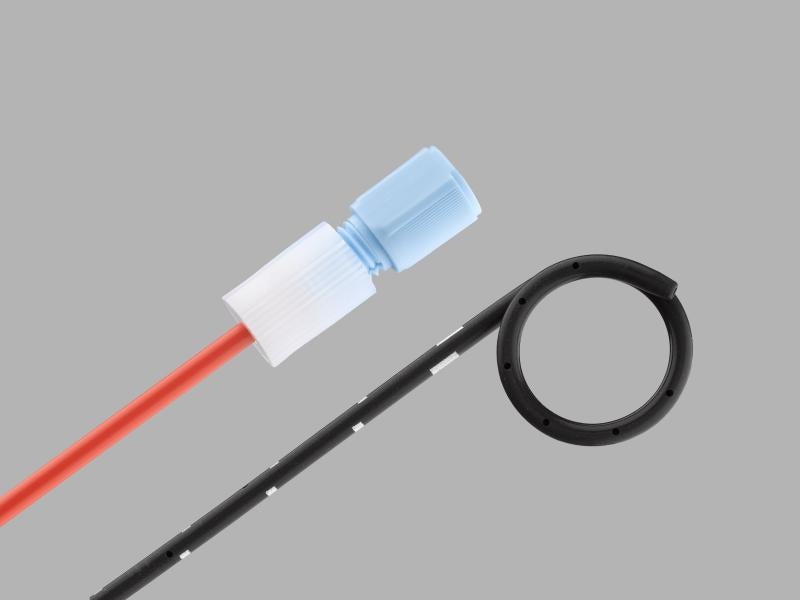 Catéter ureteral doble J Cook Medical Black Silicone con posicionador, referencia 133624