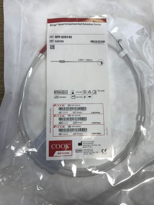 Cook Medical NTrap | Extractor de cálculos 2.8 Fr × 145 cm — imagen ilustrativa