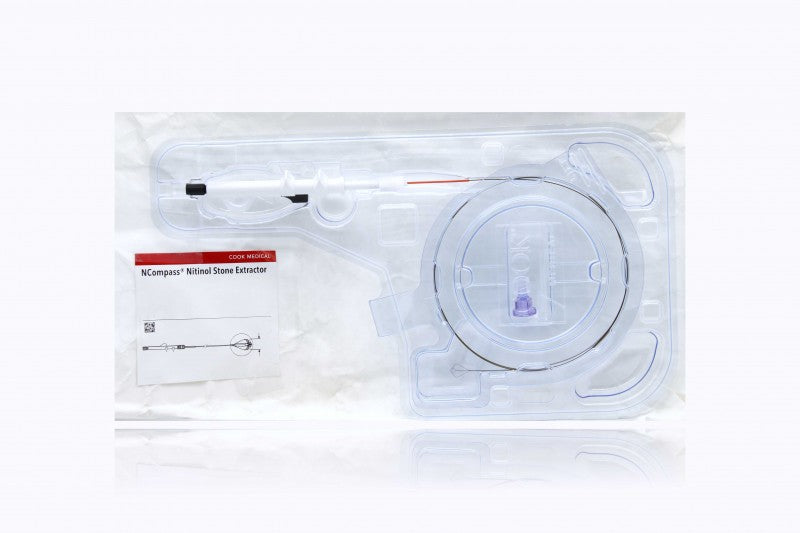 Cook Medical NCompass | Extractor de cálculos de nitinol — imagen ilustrativa