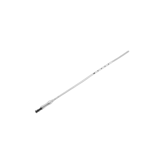 Cook Medical Soft-Pass, catéter de transferencia embrionaria, sobre fondo blanco