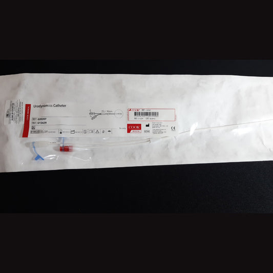 Catéter Cook para urodinamia 020207, 7 Fr x 30 cm