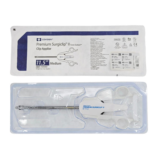Covidien Premium Surgiclip II 134053 — aplicador automático mediano de 11.5 pulgadas