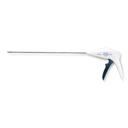 Aplicador Covidien ProTack Auto Suture 5 mm, REF 174006, mango de pistola y vástago laparoscópico