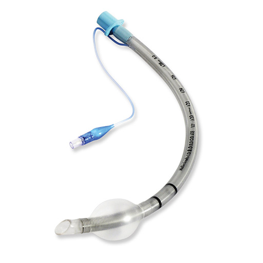 Covidien | Sonda endotraqueal reforzada con alma de acero — imagen ilustrativa