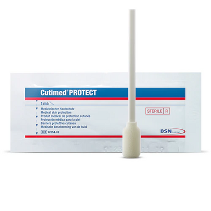 Cutimed Protect aplicador de espuma de 1 ml de BSN medical, en sobre estéril individual
