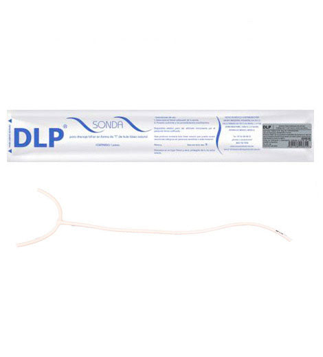 Dentilab sonda en T tipo Kehr para drenaje biliar