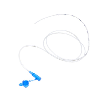 Sonda DipMac para alimentación de prematuro de 90 cm y 5 Fr sobre fondo blanco