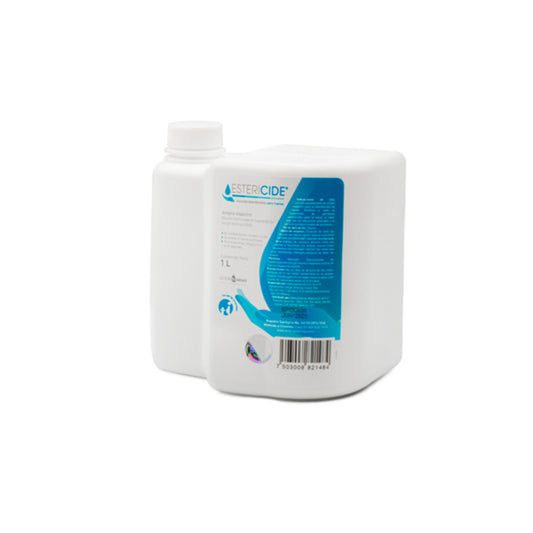 Gel Desinfectante de Manos Estericide de 500 ml sobre fondo blanco
