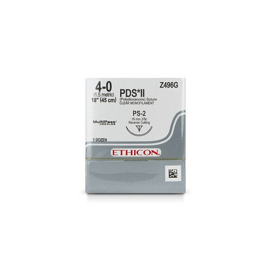 Ethicon PDS II Z496G 4-0 PS-2 45 cm