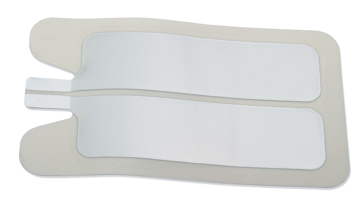 Placa de retorno FIAB REF F7820, adulta dividida sin cable, 202 × 101 mm, sobre fondo blanco